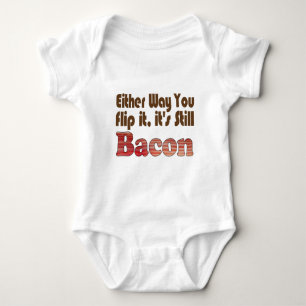 Dreh es Bacon Baby Strampler