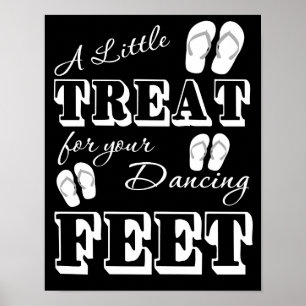 Dreh Flop Dancing Wedding Sign - 11" x 14" Poster