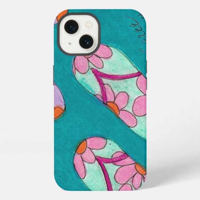 Dreh Flop iPhone Case Hülle (Rückseite)