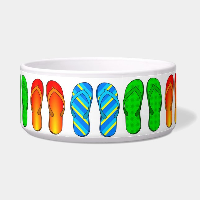 Dreh Flop Pet Bowl Napf (Vorderseite)