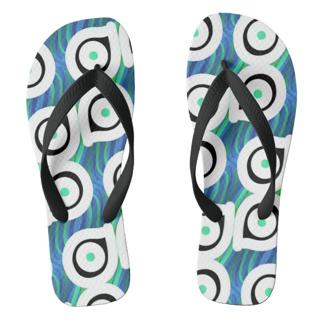 Dreh-Flop Sandales Jimette Design 2019 Flip Flops (Fußbett)