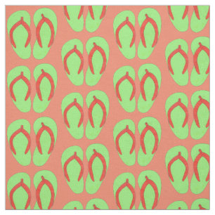 Dreh Flop Sandals Summer Beach Boardwalk Spaß Stoff