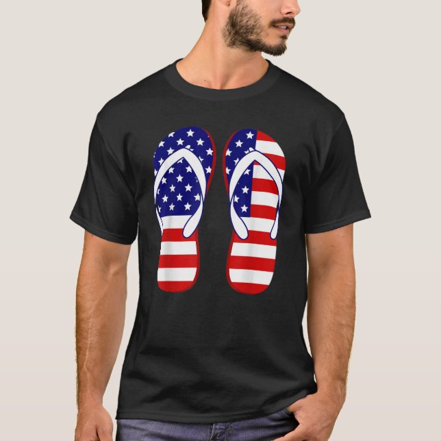 DREH FLOP USA Es ist Sommerzeit in Amerika T-Shirt (Vorderseite)