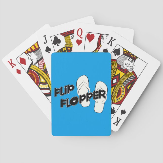 Dreh Flopper Spielkarten (Rückseite)