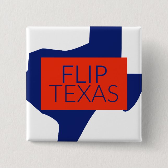 Dreh Texas Round Button (Vorderseite)