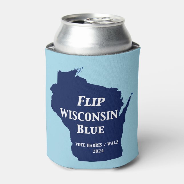 Dreh Wisconsin Blue im Jahr 2024 Dosenkühler (Kanne Vorderseite)