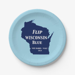 Dreh Wisconsin Blue im Jahr 2024 Pappteller