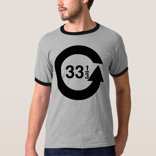 Drehbeschleunigung @ 33,3 U/min T-Shirt (Vorderseite)