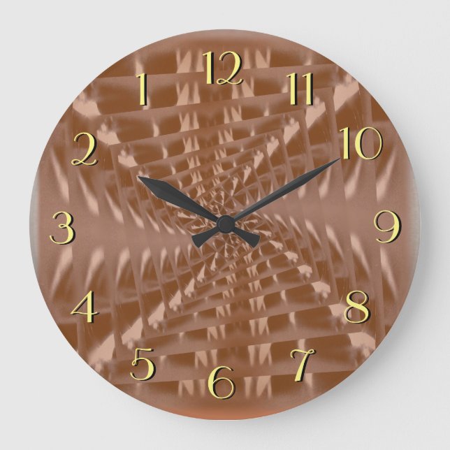 Drehbeschleunigung Große Wanduhr (Vorderseite)