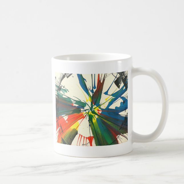 Drehbeschleunigung-Kunst 1974. Meine allererste Tasse (Rechts)
