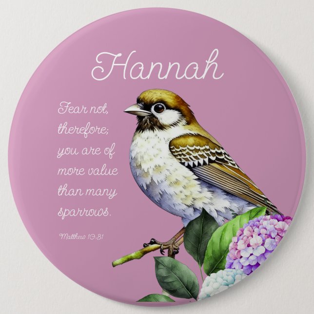 Drehbuch Matthew 10:31 Button (Vorderseite)