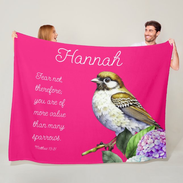 Drehbuch Matthew 10:31 Fleecedecke (Beispiel)