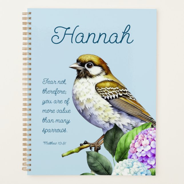 Drehbuch Matthew 10:31 Planer (Vorderseite)