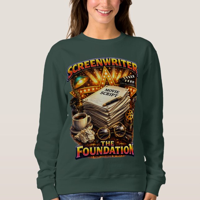 Drehbuchautor - Das Fundament Damen Sweatshirt  (Vorderseite)