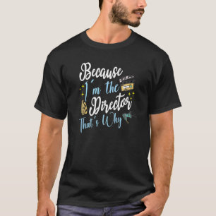 Drehbuchautor Regisseur Filming T-Shirt