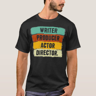 Drehbuchautor Regisseur Filmmaker gibt Mov T-Shirt