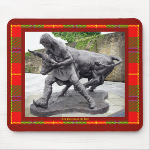 Drehen der Bull-Maus-Pad Mousepad