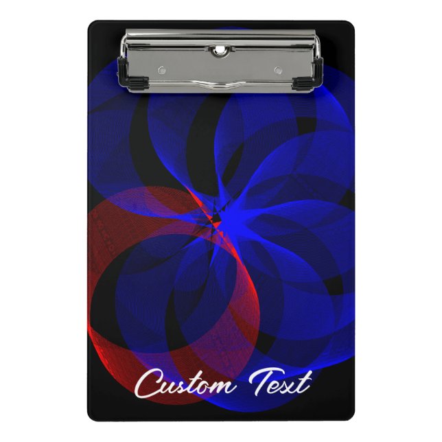 Drehen der geometrischen Mini-Zwischenablage mit b Mini Klemmbrett (Vorderseite)