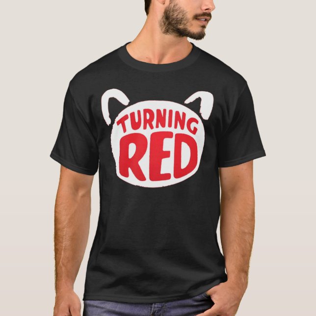 Drehen des Red Movie Logos White und Red Classic T T-Shirt (Vorderseite)