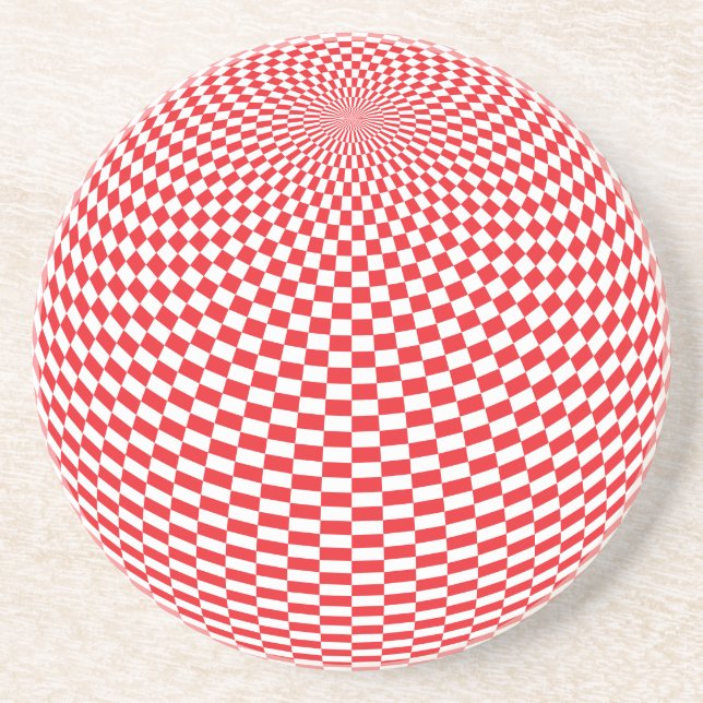 Drehen mit Pattern-Untersetzer Getränkeuntersetzer (Vorne)