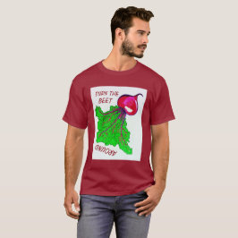 Drehen Sie die rote Rübe um Shirt
