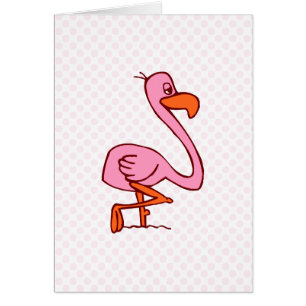Drehen Sie Flamingo um