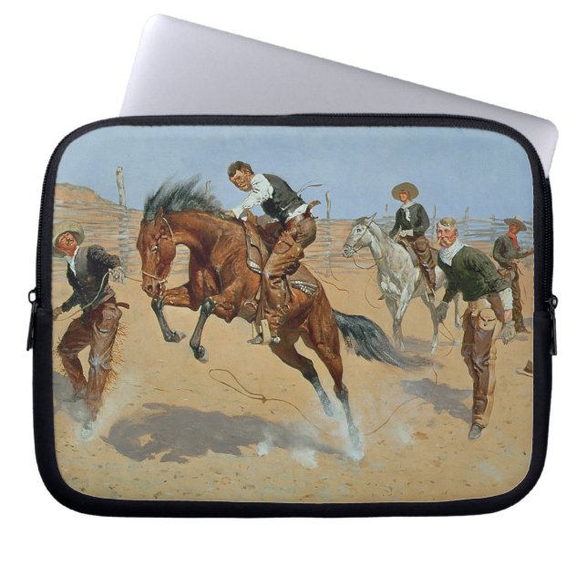 Drehen Sie ihn lose, Bill, c.1893 (Öl auf Laptopschutzhülle (Vorderseite)