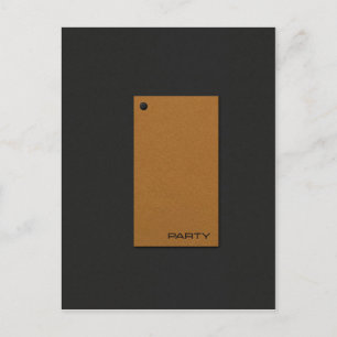 Drehen Sie Party Einladung um