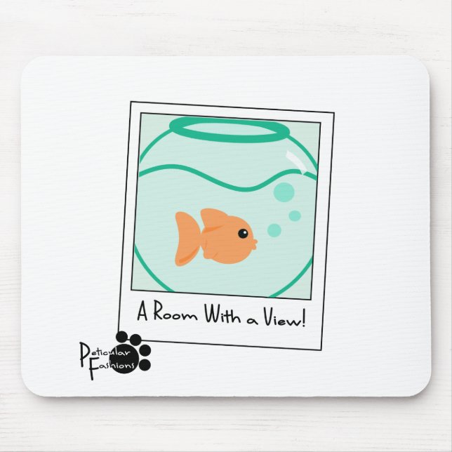 Drehen Sie Reinfall-Foto um Mousepad (Vorne)