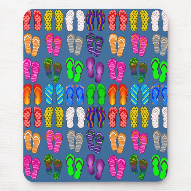 Drehen Sie Reinfall-Parade um Mousepad (Vorne)