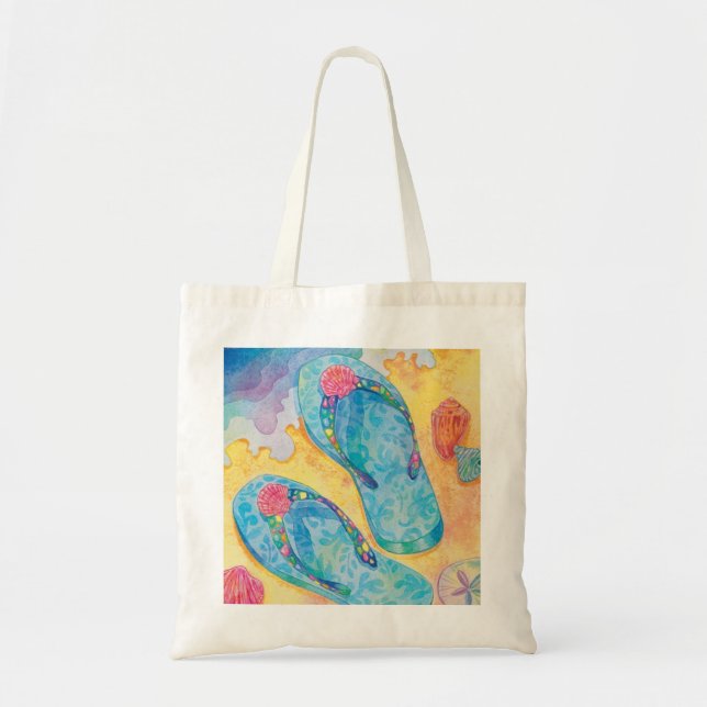 Drehen Sie Reinfall-Strand-Tasche um Tragetasche (Vorne)