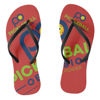 Drehen Sie Reinfälle für das besessen gewesene Flip Flops