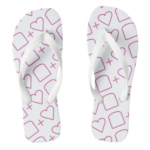 Drehen Sie Reinfälle um Flip Flops