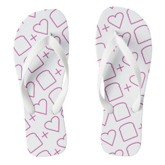 Drehen Sie Reinfälle um Flip Flops