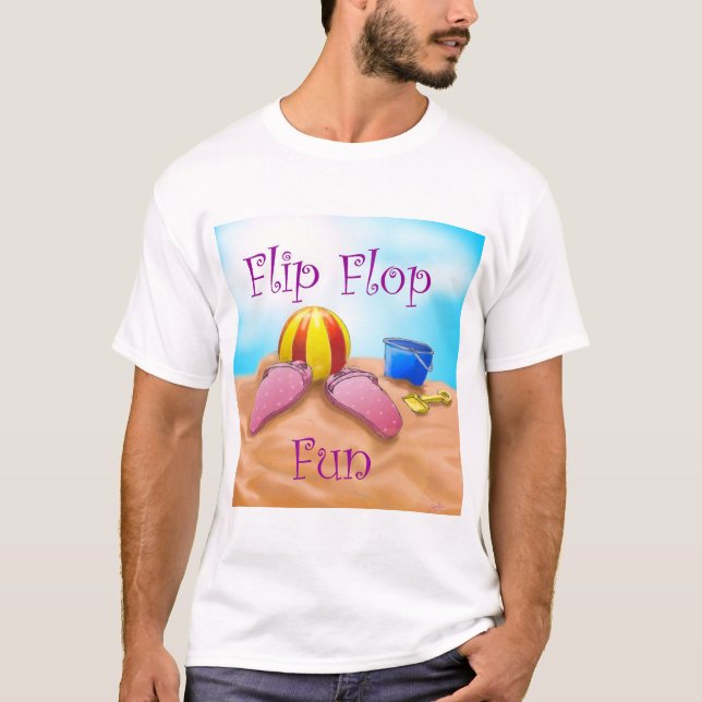 drehen Sie Reinfallspaß um T-Shirt (Vorderseite)