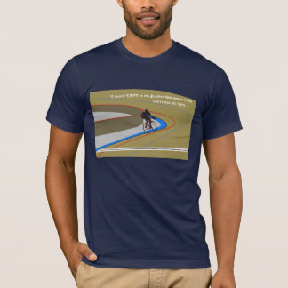 Drehen Sie sich links am BoulderVelodrome T-Shirt