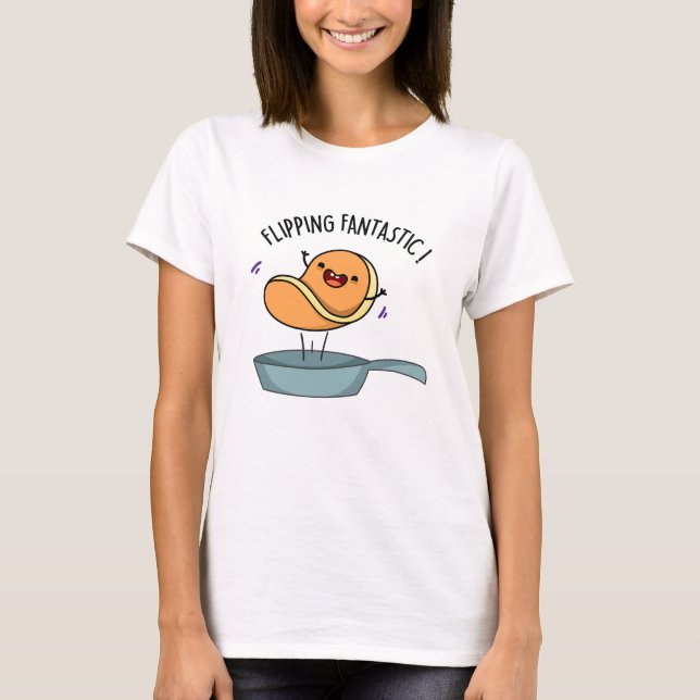 Drehend Fantastischer Pancake Pub T-Shirt (Vorderseite)
