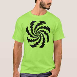 Drehender Blitz-T - Shirt