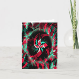 Drehender Jul-Kranz.... Karte