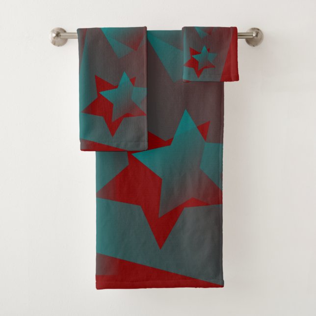 Drehgeometrie Badhandtuch Set (Insitu)