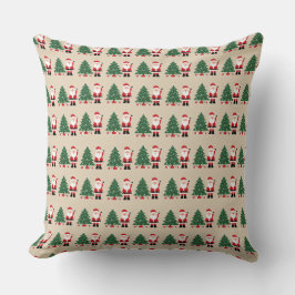 Drehkissen mit Weihnachtsdekoration Kissen