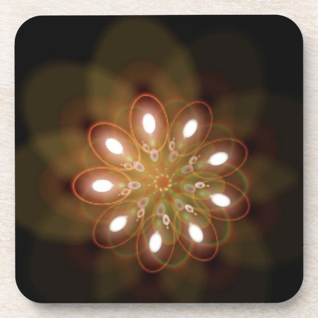 Drehlicht Getränkeuntersetzer (Vorderseite)