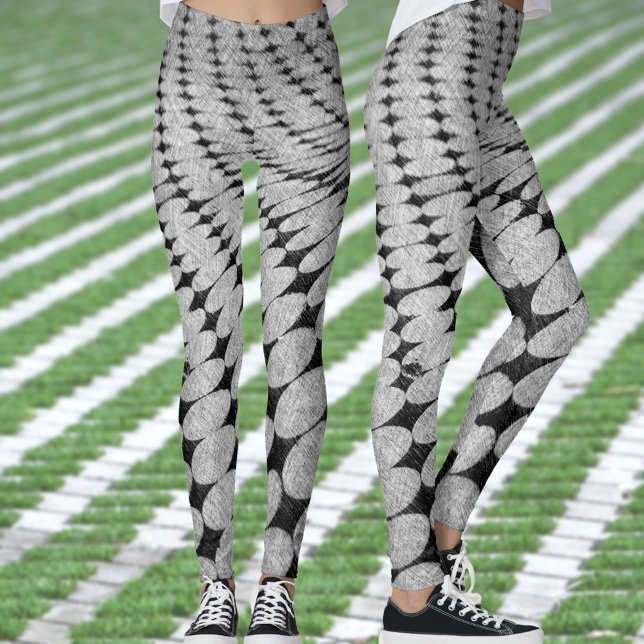 Drehmuster für Kreise und Diamanten Leggings (Von Creator hochgeladen)