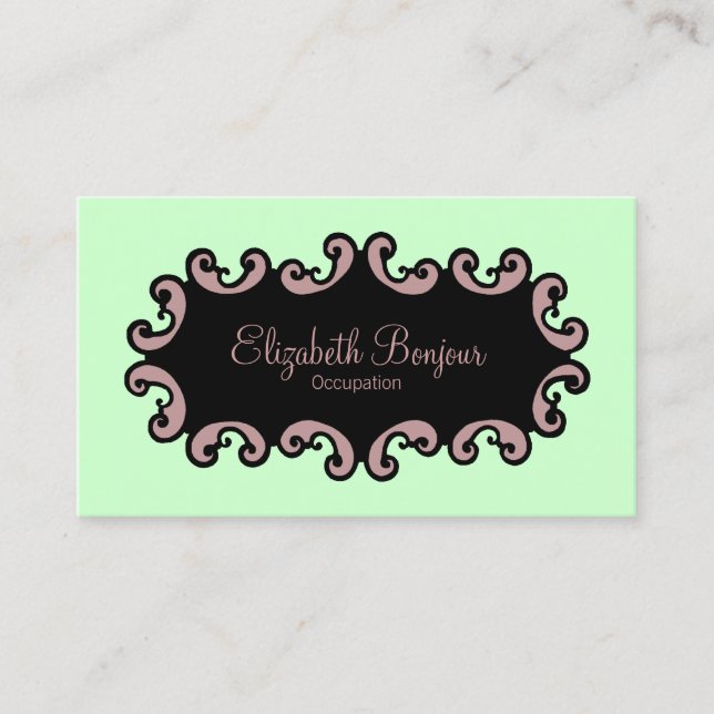 Drehrahmen ~ Visitenkarte (Vorderseite)