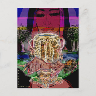 Drehscheibe Postkarte