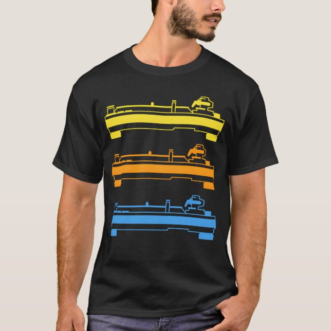 Drehtellerueberdruck Freund T-Shirt (Vorderseite)