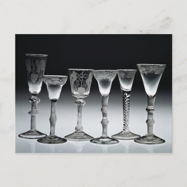 Drehung-Brille, 1750-60 Postkarte (Vorderseite)