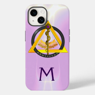 DREHUNG DES ASCLEPIUS-ZAHNCHEN-MONOGRAMM iPhone 14 HÜLLE