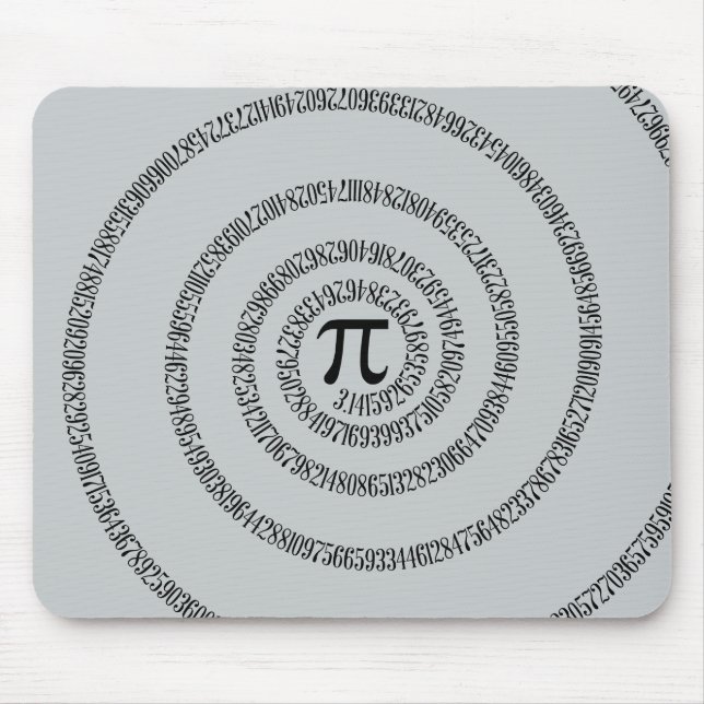 Drehung für Pi Klicken Sie auf Anpassen, um die Fa Mousepad (Vorne)