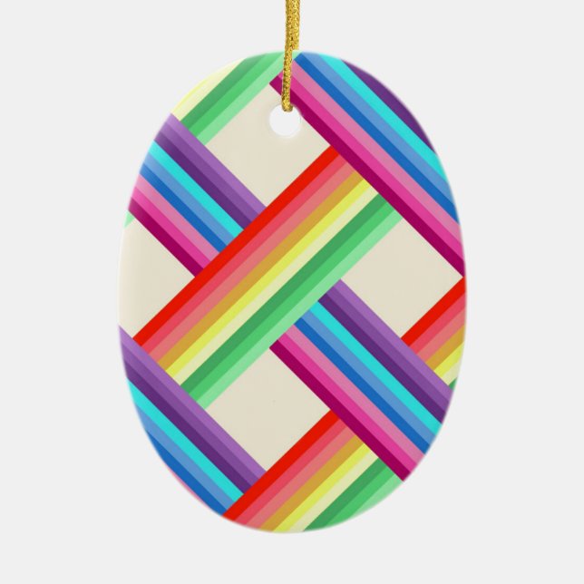 Drehung Keramikornament (Vorne)